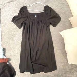 Old navy medium black linen dress never worn